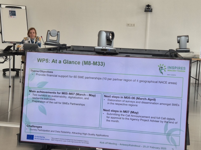 Chamber of Commerce and Industry Vratsa took part in the first kick-off meeting of INSPIRES project in Antwerp