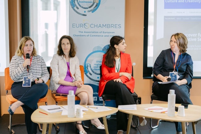 CCI-Vratsa presents best practices for Bulgaria from the “GELATOn the Road” Project in Brussels (Connecting European Chambers, Eurochambres)