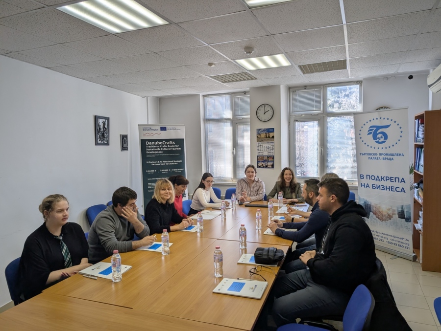 Втора среща на заинтересованите страни по проект DanubeCrafts във Враца